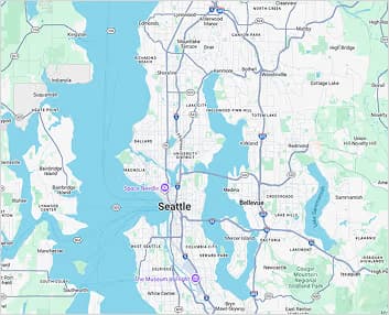 Our location on Google Maps